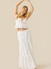 Madison Embroidered Maxi Skirt - TULLABEE