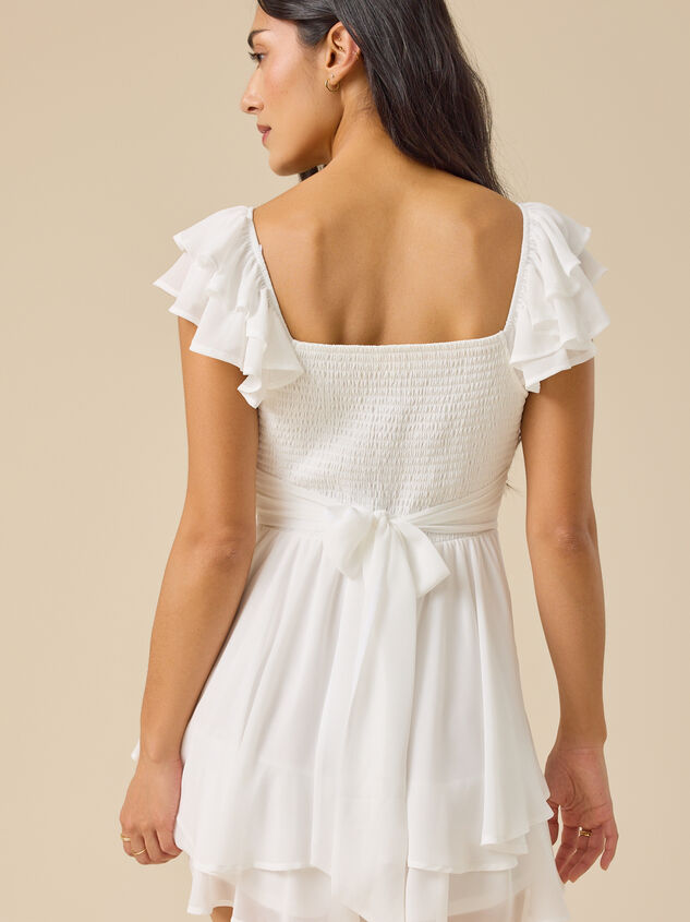 Lainey Double Layered Romper Detail 5 - TULLABEE