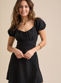 Elsie Puff Sleeve Dress - TULLABEE