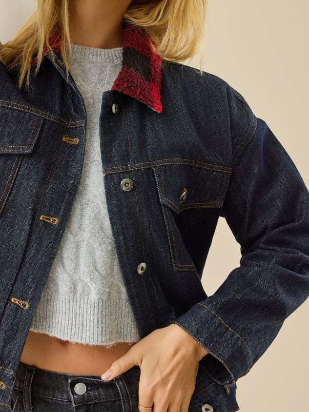 Noella Denim Jacket Detail 3 - TULLABEE