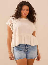 Andi Peplum Top - TULLABEE