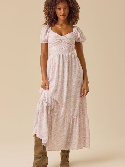 Stephanie Floral Maxi Dress - TULLABEE