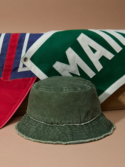 Olive Bucket Hat - TULLABEE