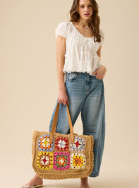 Resi Eyelet Tiered Top Detail 2 - TULLABEE