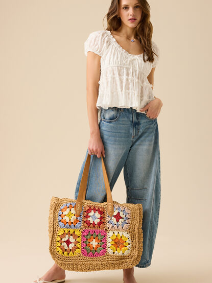 Resi Eyelet Tiered Top - TULLABEE