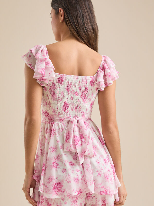 Lainey Double Layered Romper Detail 5 - TULLABEE