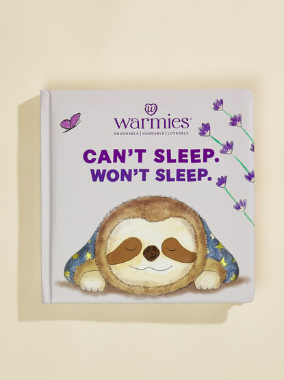 Can't Sleep. Won't Sleep. Book by Warmies - TULLABEE