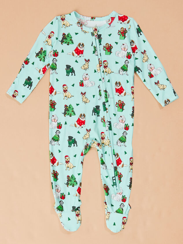 Festive Pups Footie - TULLABEE