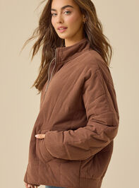 Emery Corduroy Quilted Jacket Detail 4 - TULLABEE