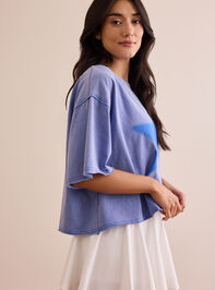 You're A Star Cropped Tee Detail 3 - TULLABEE