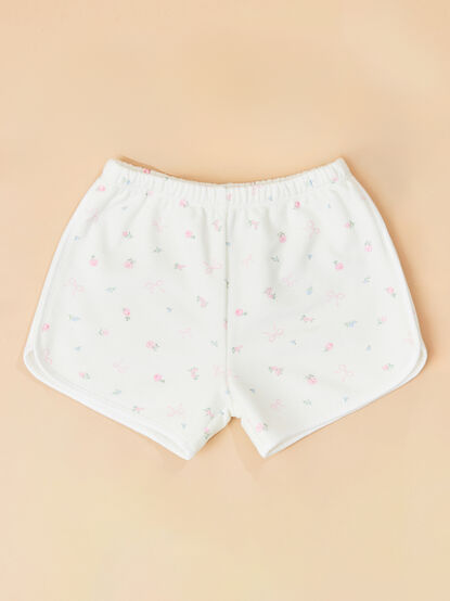 Emerson Floral Bow Shorts - TULLABEE