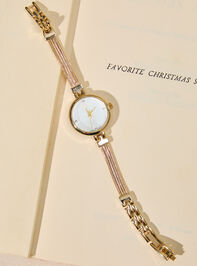 Golden Grace Round Watch Detail 3 - TULLABEE