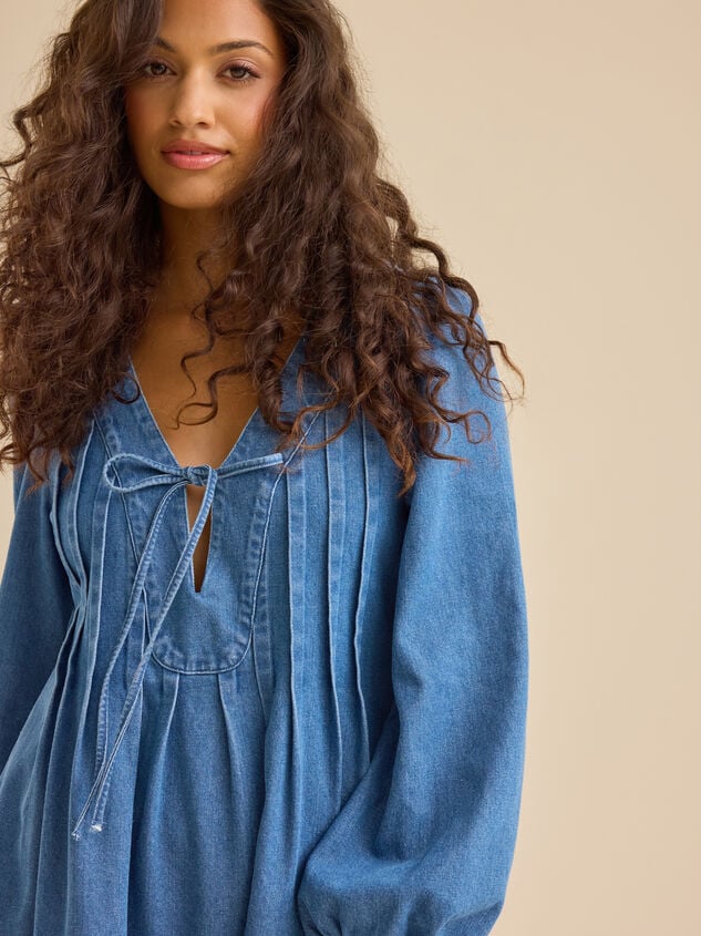 Shiloh Mini Dress Detail 2 - TULLABEE