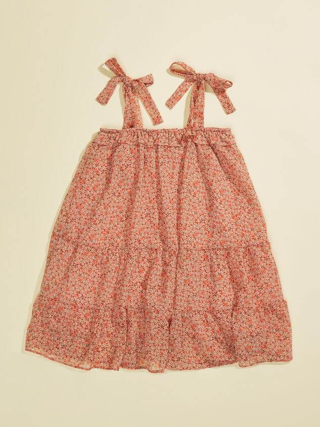Jayla Floral Midi Dress Detail 3 - TULLABEE