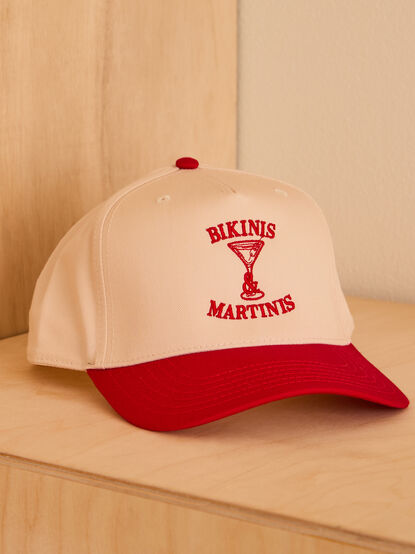 Bikinis and Martinis Trucker Hat - TULLABEE