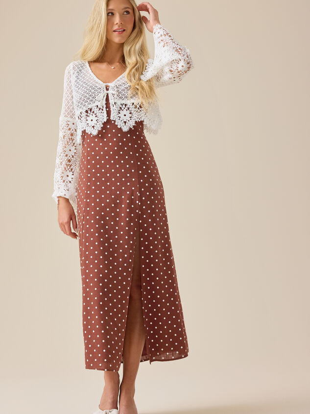 Viena Crochet Kimono Detail 3 - TULLABEE