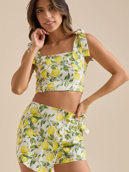 Kylie Tie Strap Tank - TULLABEE