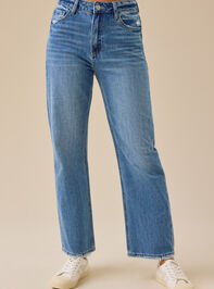 Mickie Straight Leg Jeans Detail 3 - TULLABEE