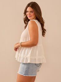 Catarina Babydoll Top Detail 4 - TULLABEE