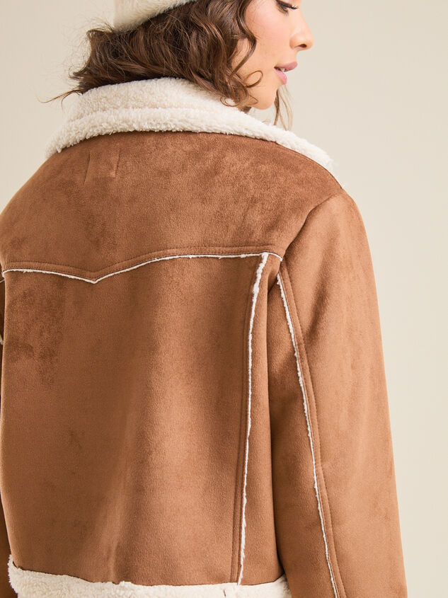 Savannah Suede Jacket Detail 4 - TULLABEE