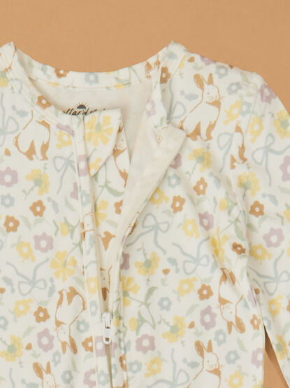 Bunnies Bows Romper - TULLABEE