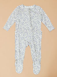 Laiken Floral Ruffle Footie - TULLABEE