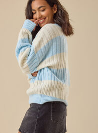 Annette Striped Sweater Detail 4 - TULLABEE