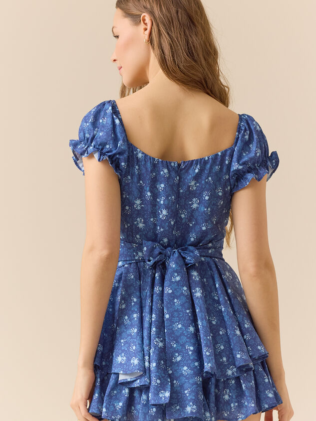 Haisley Double Layered Romper Detail 3 - TULLABEE