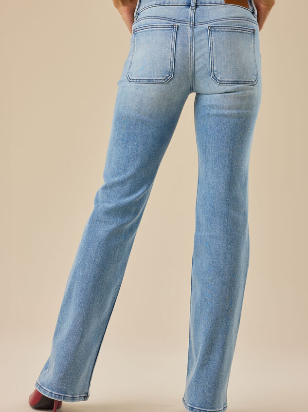 Fern Bootcut Jean Detail 4 - TULLABEE
