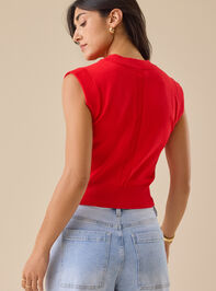 Calliope Boxy Vest Detail 3 - TULLABEE
