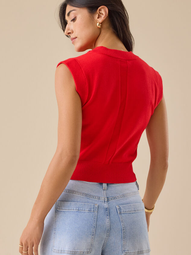 Calliope Boxy Vest Detail 3 - TULLABEE