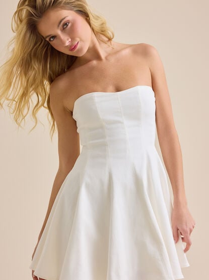 Cate Denim Dress - TULLABEE