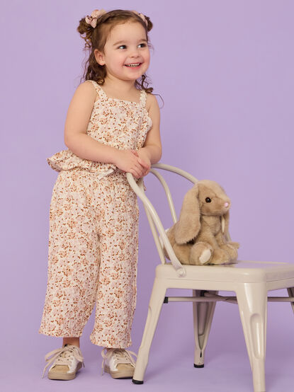 Kayli Wildflower Tank and Pant Set by Rylee + Cru - TULLABEE