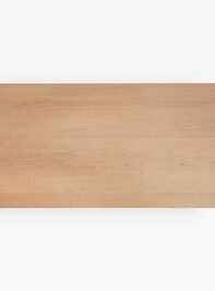 Rose Wood Rectangular Dining Table Detail 5 - TULLABEE