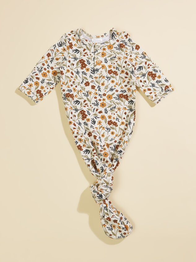 Hazel Harvest Floral Knot Gown - TULLABEE