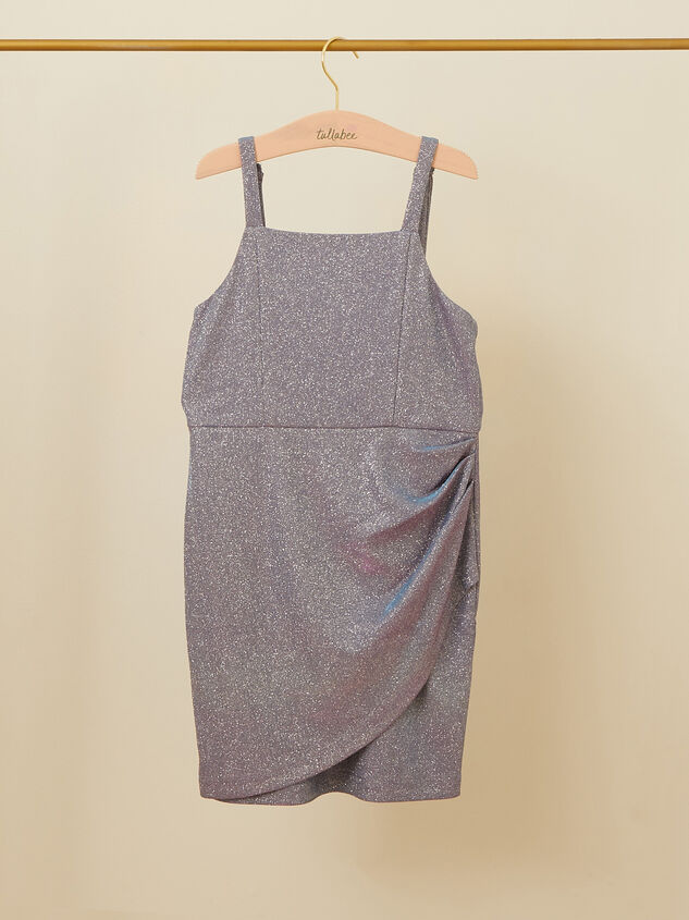Stacy Youth Sparkle Slip Dress Detail 1 - TULLABEE