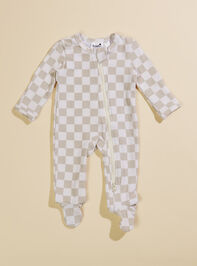 Kai Checkered Footie - TULLABEE