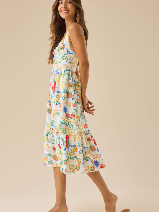 Petra Maxi Dress Detail 5 - TULLABEE