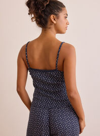 Chasing Petals Tank Top Detail 4 - TULLABEE