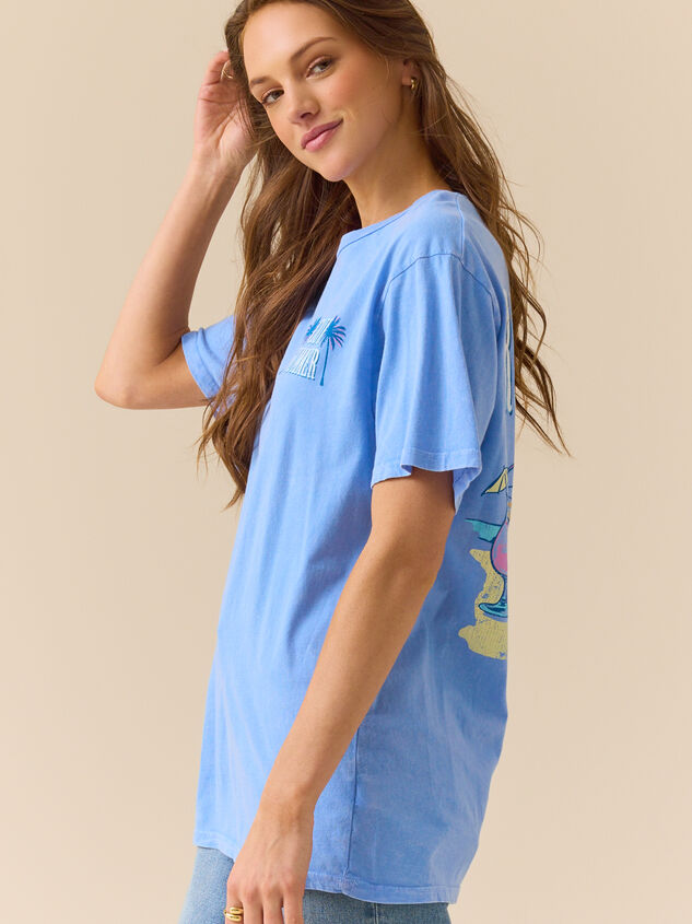 Cruel Summer Graphic Tee Detail 5 - TULLABEE