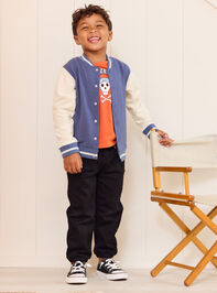 Ellis Varsity Toddler Jacket - TULLABEE