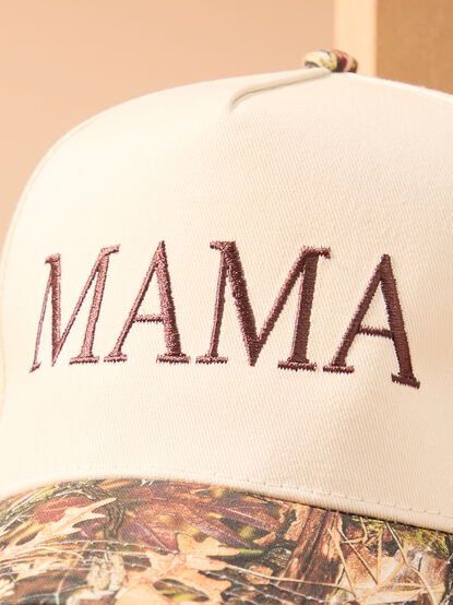 Mama Embroidered Camo Hat - TULLABEE