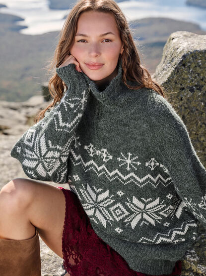 Jovie Fair Isle Sweater - TULLABEE