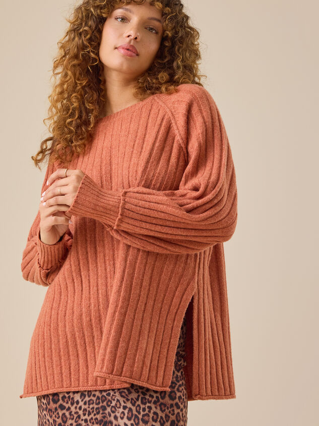 Gabby Ribbed Sweater - TULLABEE