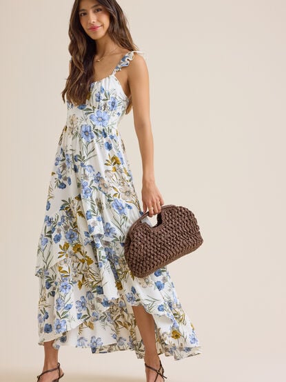Brielle Floral Maxi Dress - TULLABEE
