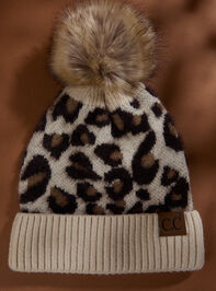Leopard Pom Beanie - TULLABEE