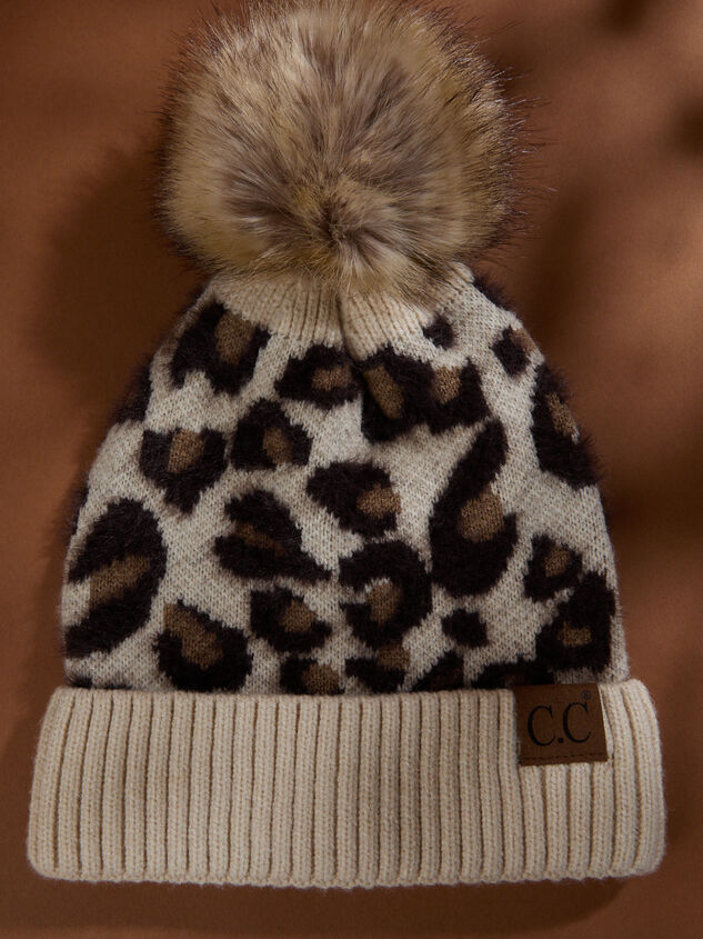 Leopard Pom Beanie - TULLABEE