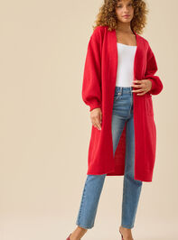 Alaia Textured Duster Detail 3 - TULLABEE