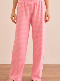 Stripe and Stretch Pant Detail 4 - TULLABEE