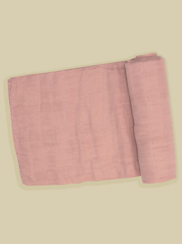 Muslin Swaddle Blanket Detail 1 - TULLABEE